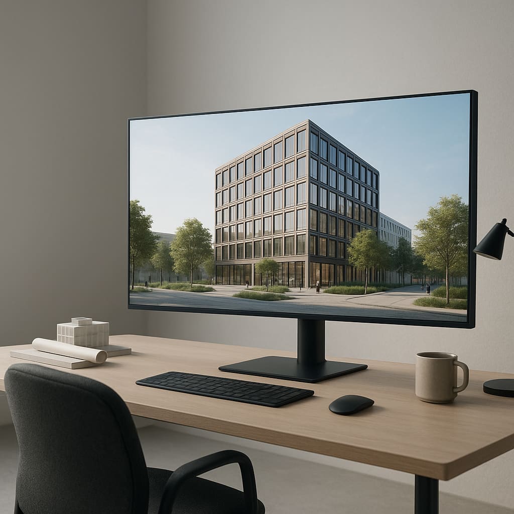 3D Architekturvisualisierung Studio